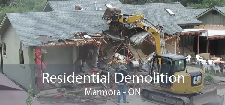 Residential Demolition Marmora - ON
