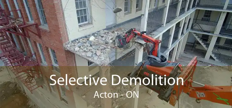 Selective Demolition Acton - ON