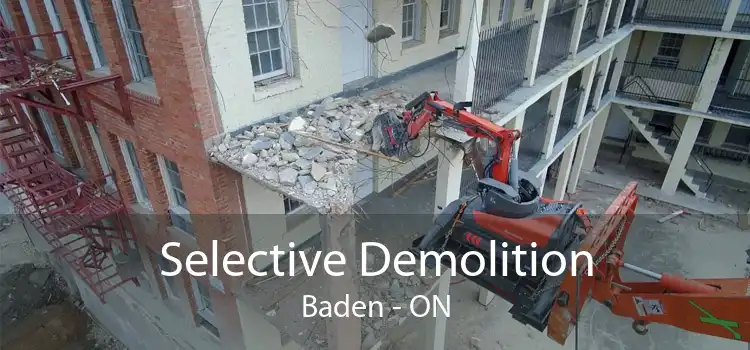 Selective Demolition Baden - ON
