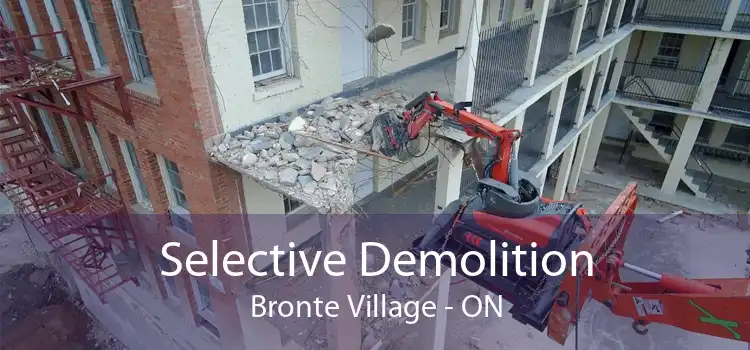 Selective Demolition Bronte Village - ON