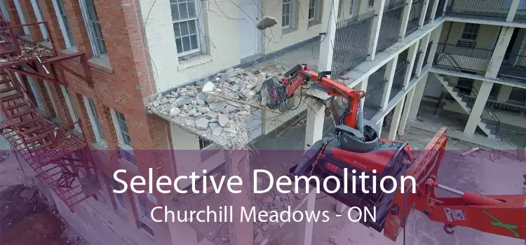 Selective Demolition Churchill Meadows - ON