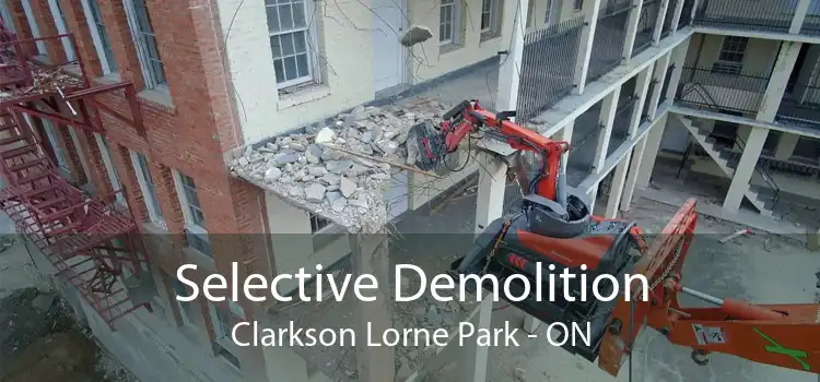 Selective Demolition Clarkson Lorne Park - ON