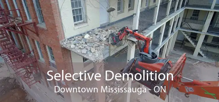 Selective Demolition Downtown Mississauga - ON