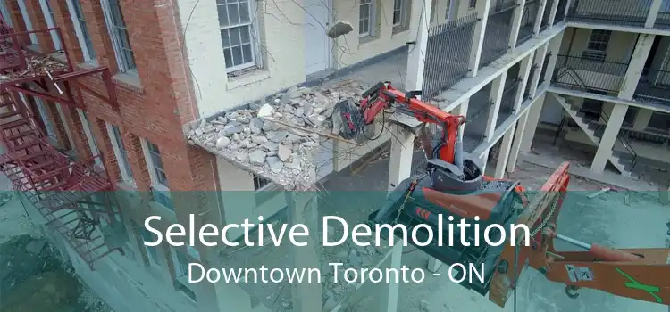 Selective Demolition Downtown Toronto - ON