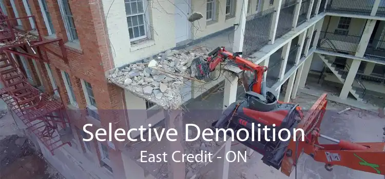Selective Demolition East Credit - ON