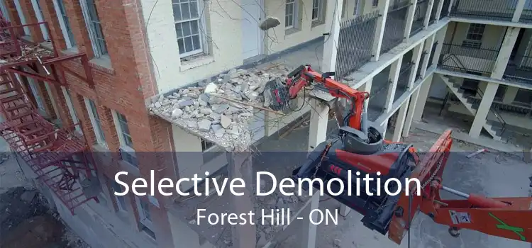 Selective Demolition Forest Hill - ON