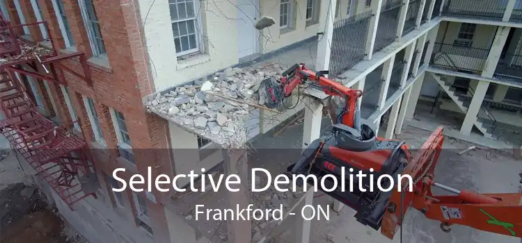 Selective Demolition Frankford - ON