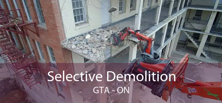 Selective Demolition GTA - ON