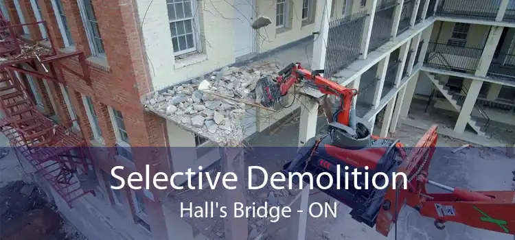 Selective Demolition Hall's Bridge - ON