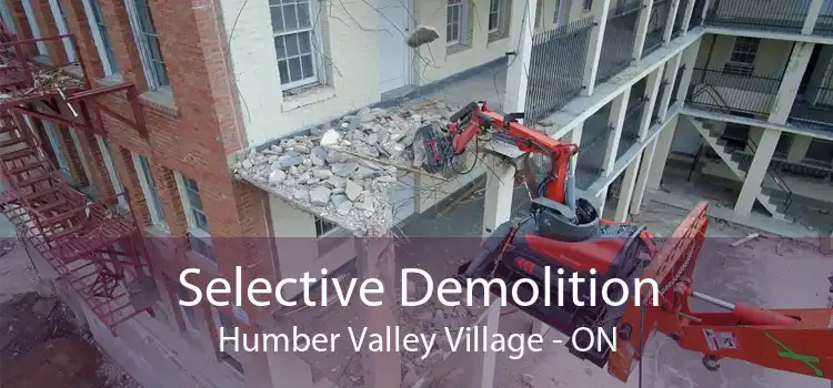 Selective Demolition Humber Valley Village - ON
