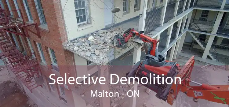 Selective Demolition Malton - ON