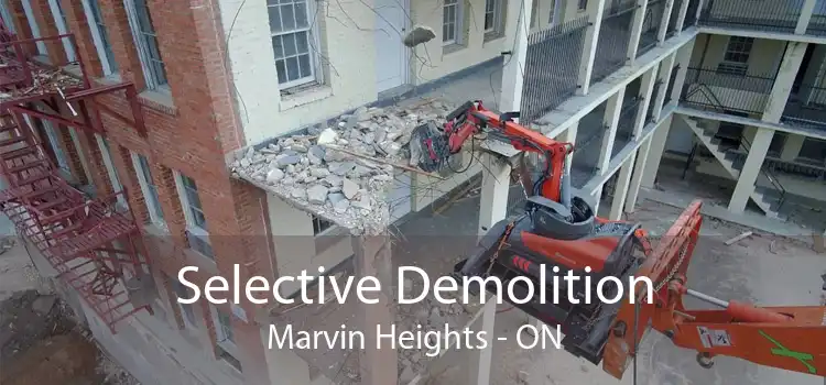 Selective Demolition Marvin Heights - ON