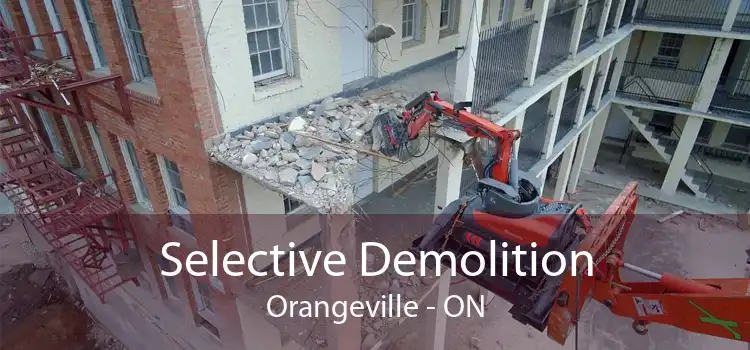 Selective Demolition Orangeville - ON