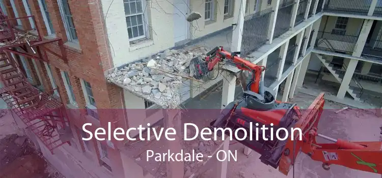 Selective Demolition Parkdale - ON