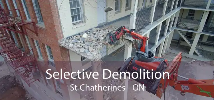 Selective Demolition St Chatherines - ON
