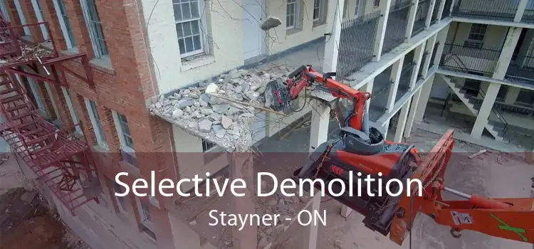 Selective Demolition Stayner - ON
