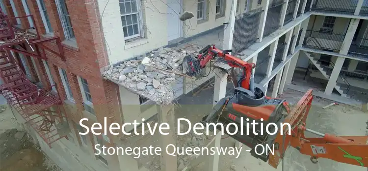 Selective Demolition Stonegate Queensway - ON