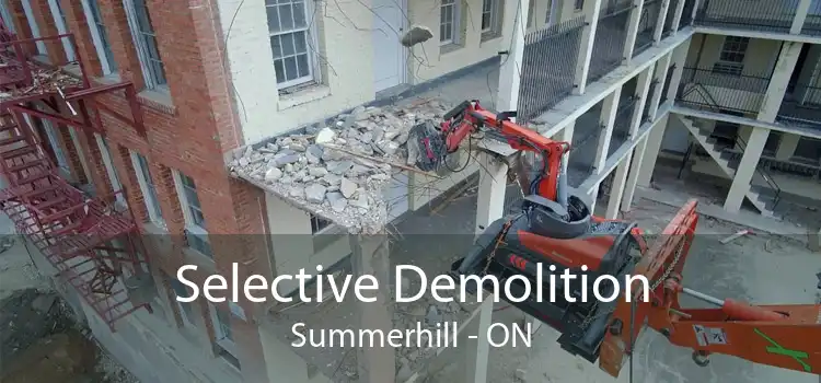 Selective Demolition Summerhill - ON