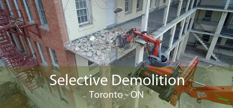 Selective Demolition Toronto - ON