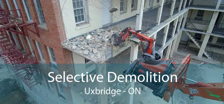Selective Demolition Uxbridge - ON