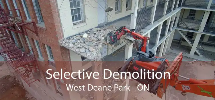 Selective Demolition West Deane Park - ON
