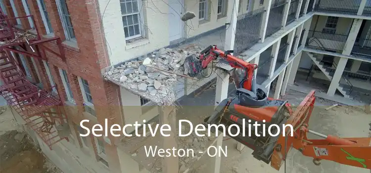 Selective Demolition Weston - ON