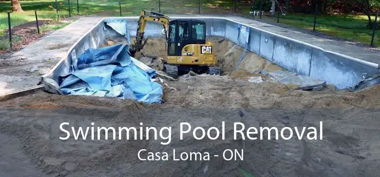 Swimming Pool Removal Casa Loma - ON
