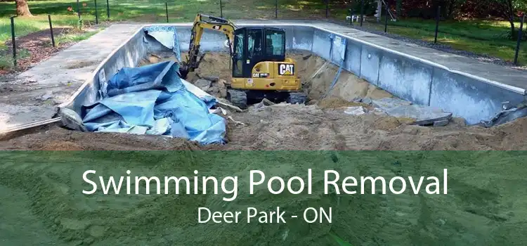 Swimming Pool Removal Deer Park - ON
