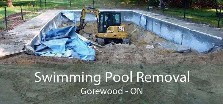 Swimming Pool Removal Gorewood - ON