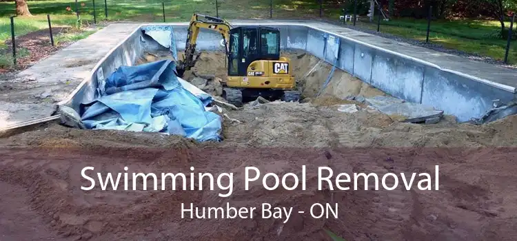 Swimming Pool Removal Humber Bay - ON