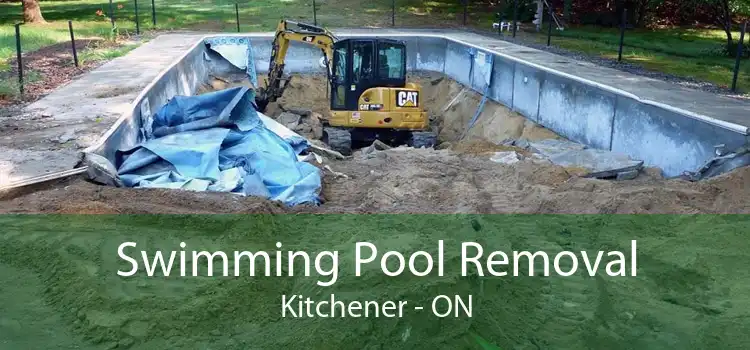 Swimming Pool Removal Kitchener - ON