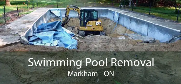 Swimming Pool Removal Markham - ON
