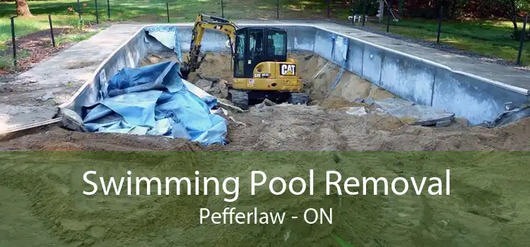 Swimming Pool Removal Pefferlaw - ON