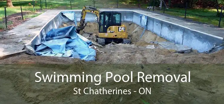 Swimming Pool Removal St Chatherines - ON