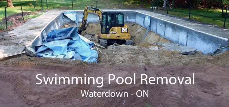 Swimming Pool Removal Waterdown - ON