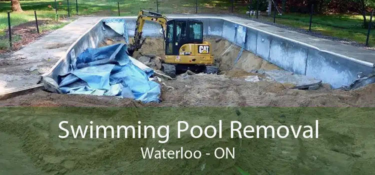 Swimming Pool Removal Waterloo - ON
