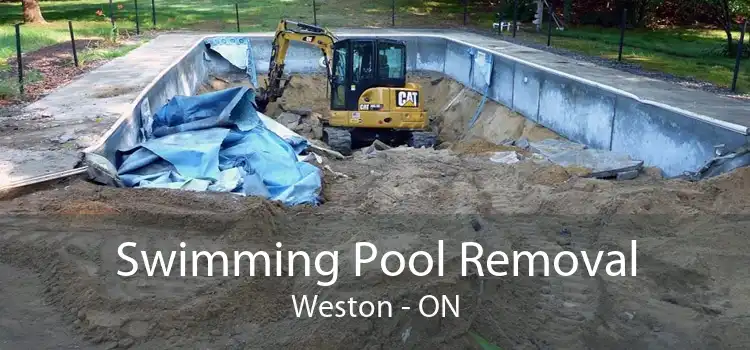 Swimming Pool Removal Weston - ON
