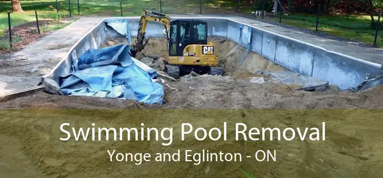 Swimming Pool Removal Yonge and Eglinton - ON