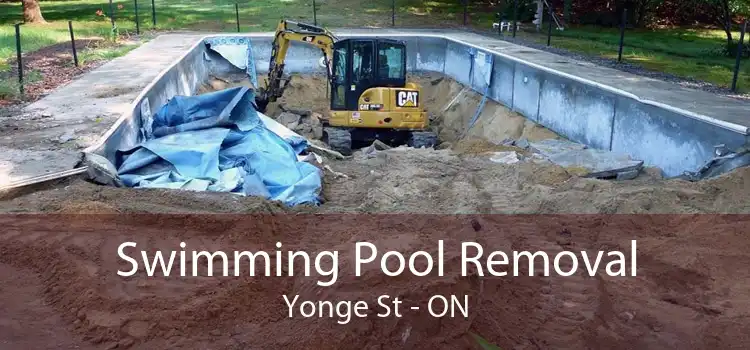 Swimming Pool Removal Yonge St - ON